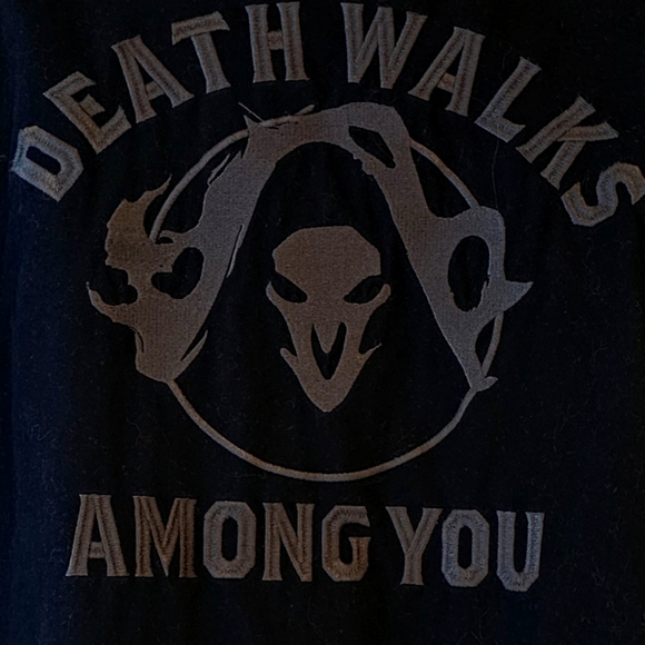 Our Universe Overwatch Reaper Deathwatch Men's Jacket sz small - Picture 6 of 8